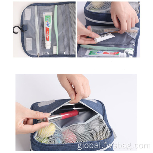 Cosmetic Hanging Toiletry Bag Portable Women Makeup Cosmetic Bags Hanging Toiletry Bag Factory